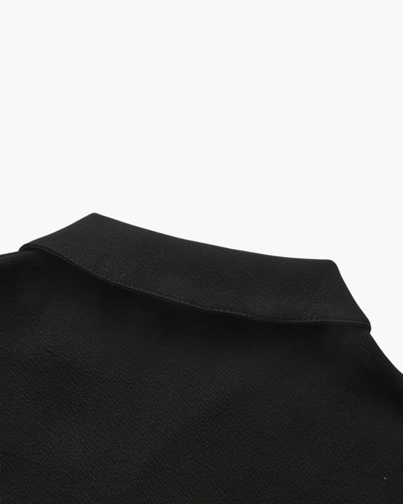 Cotton Polo and Trouser Ensemble