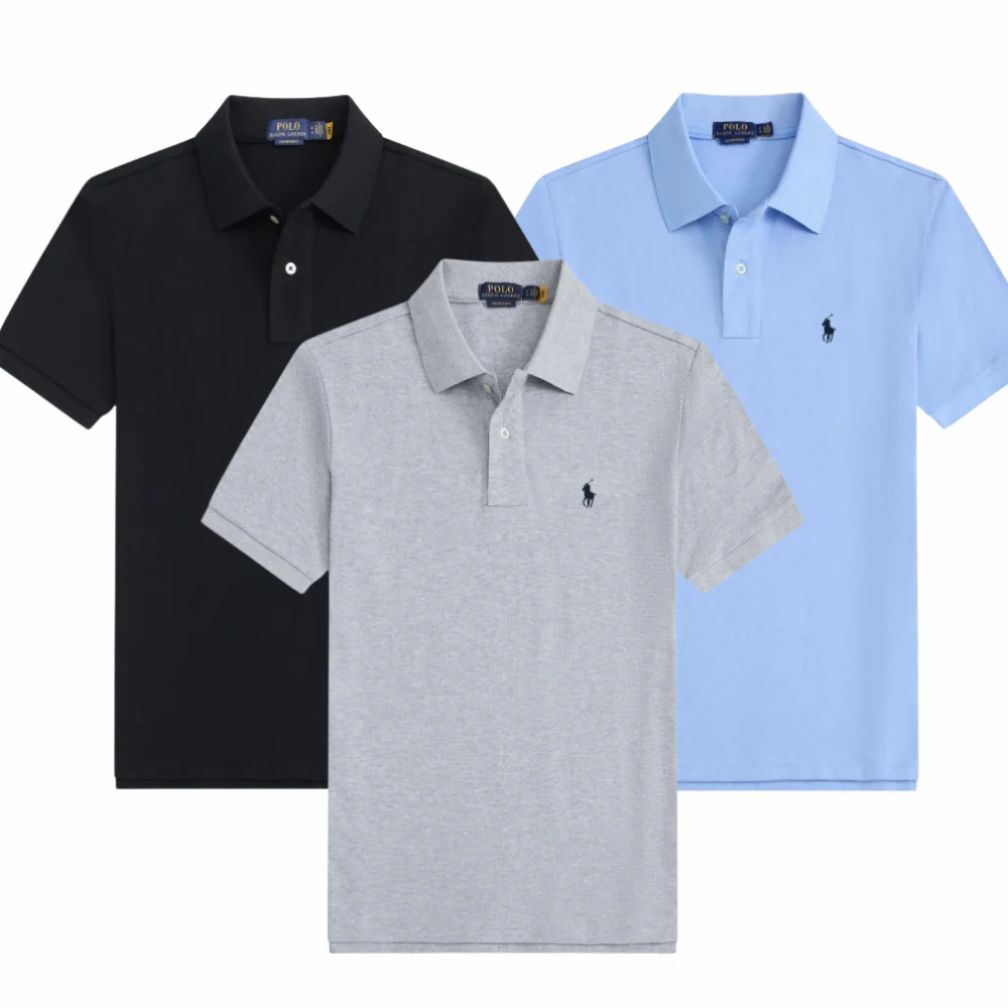 Kaufe 1, erhalte 3 – RL Classic Cotton Polo Shirt