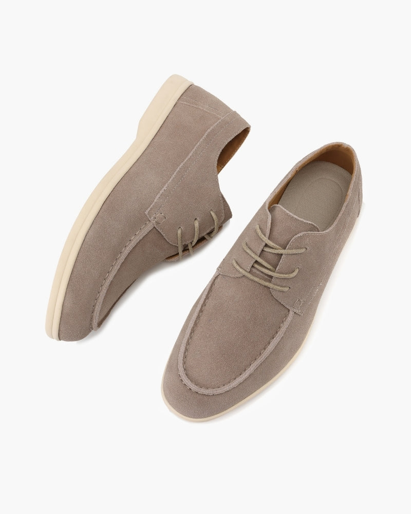 Suede Lace-Up Shoes