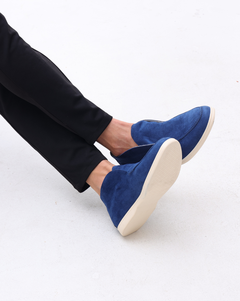 Suede Slippers of Timeless Elegance