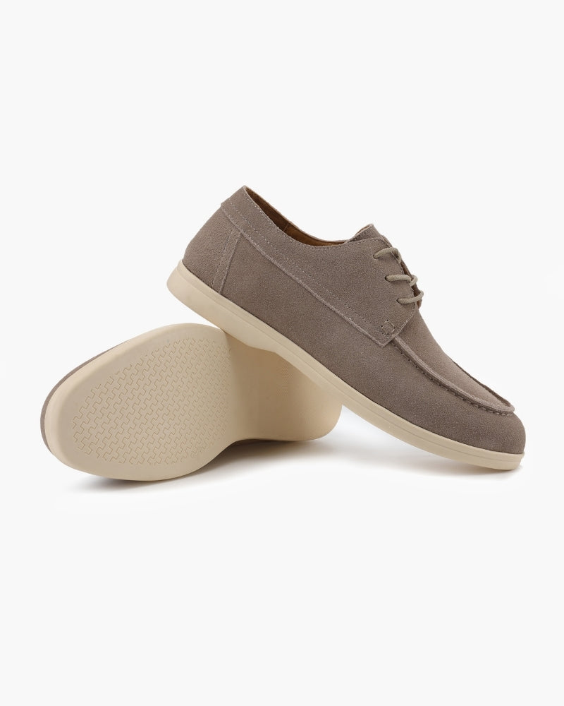 Suede Lace-Up Shoes
