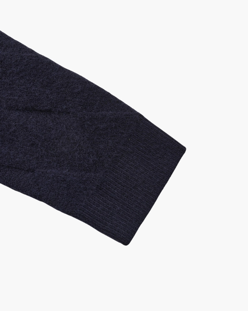 Heritage Diamond Knit Cardigan