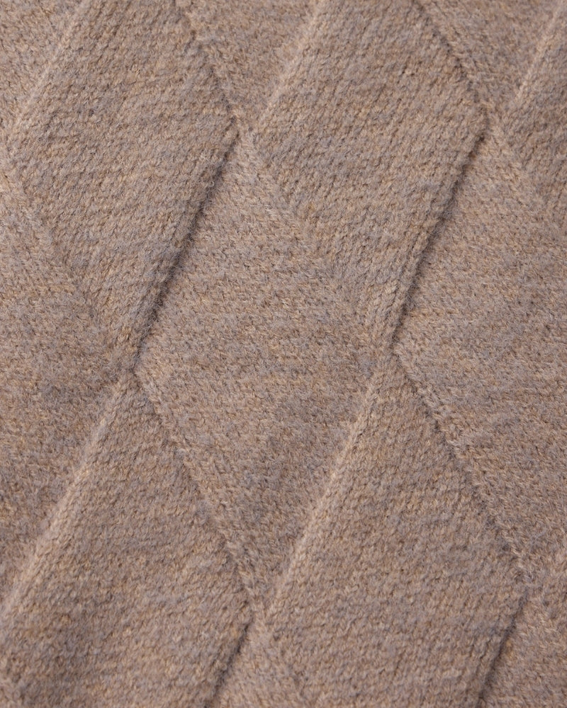 Heritage Diamond Knit Cardigan