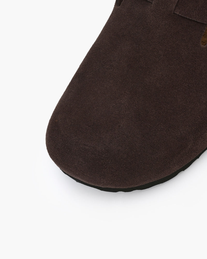 Suede Clogs of Timeless Elegance