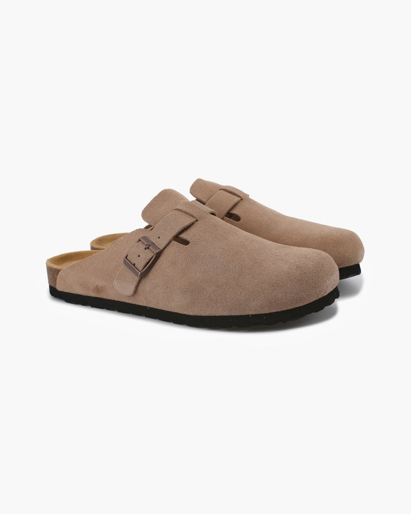 Suede Clogs of Timeless Elegance