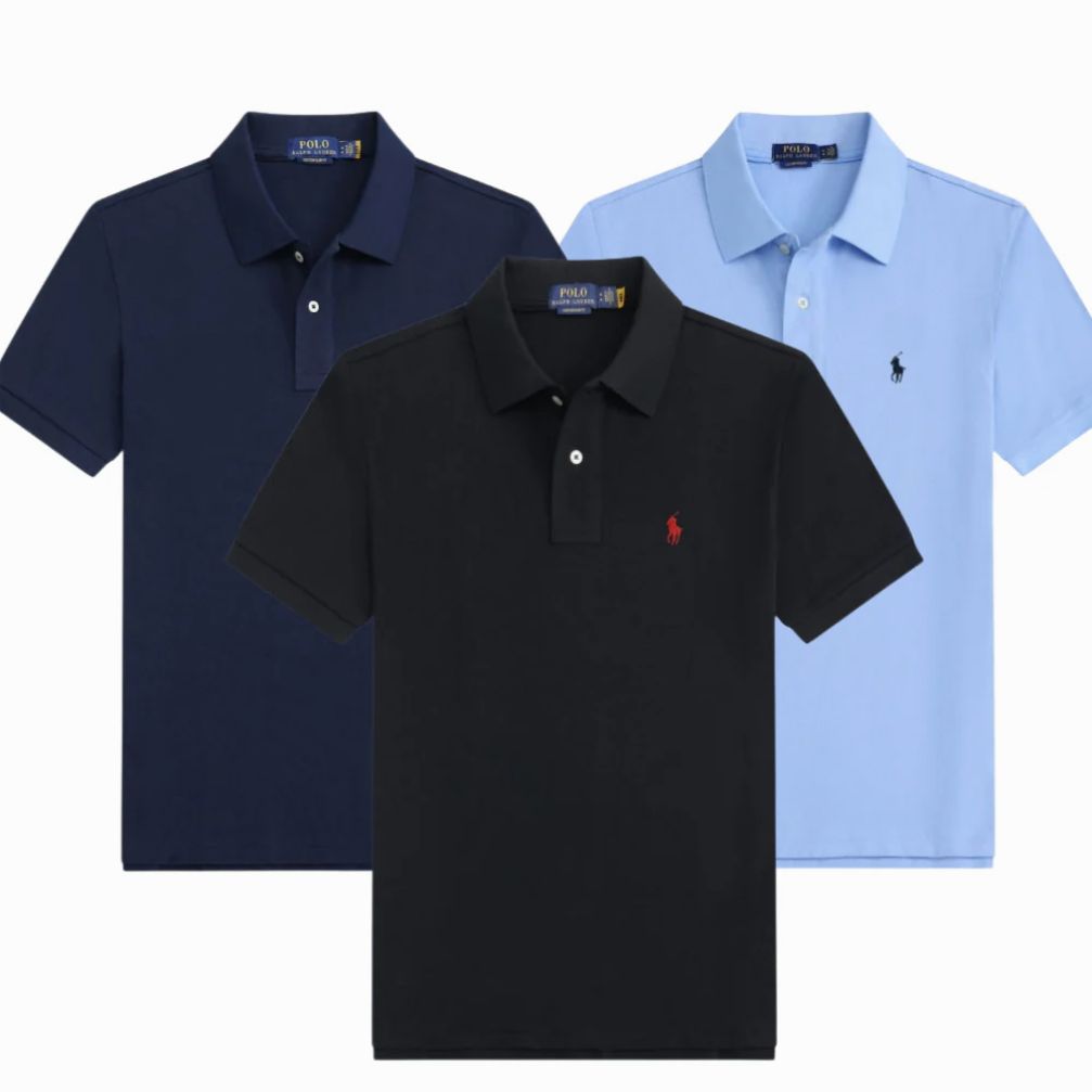 Kaufe 1, erhalte 3 – RL Classic Cotton Polo Shirt