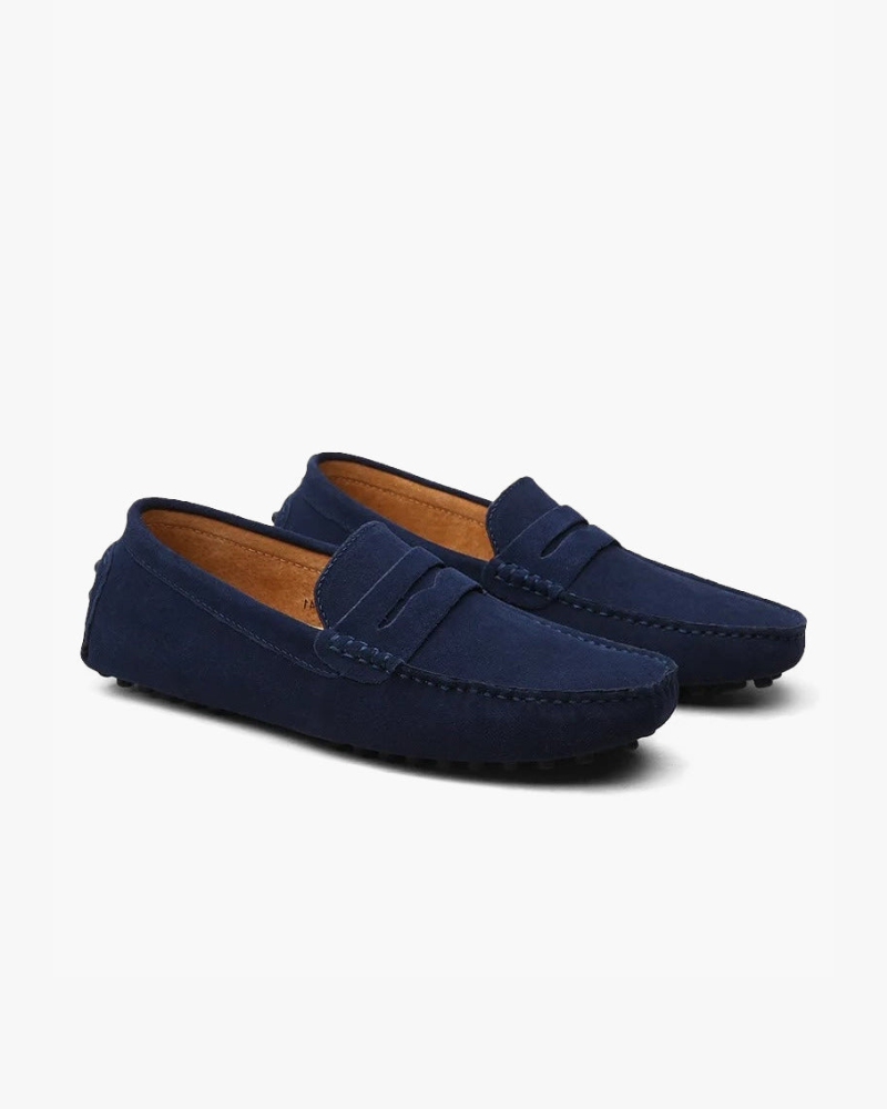 Suede Driver Slippers