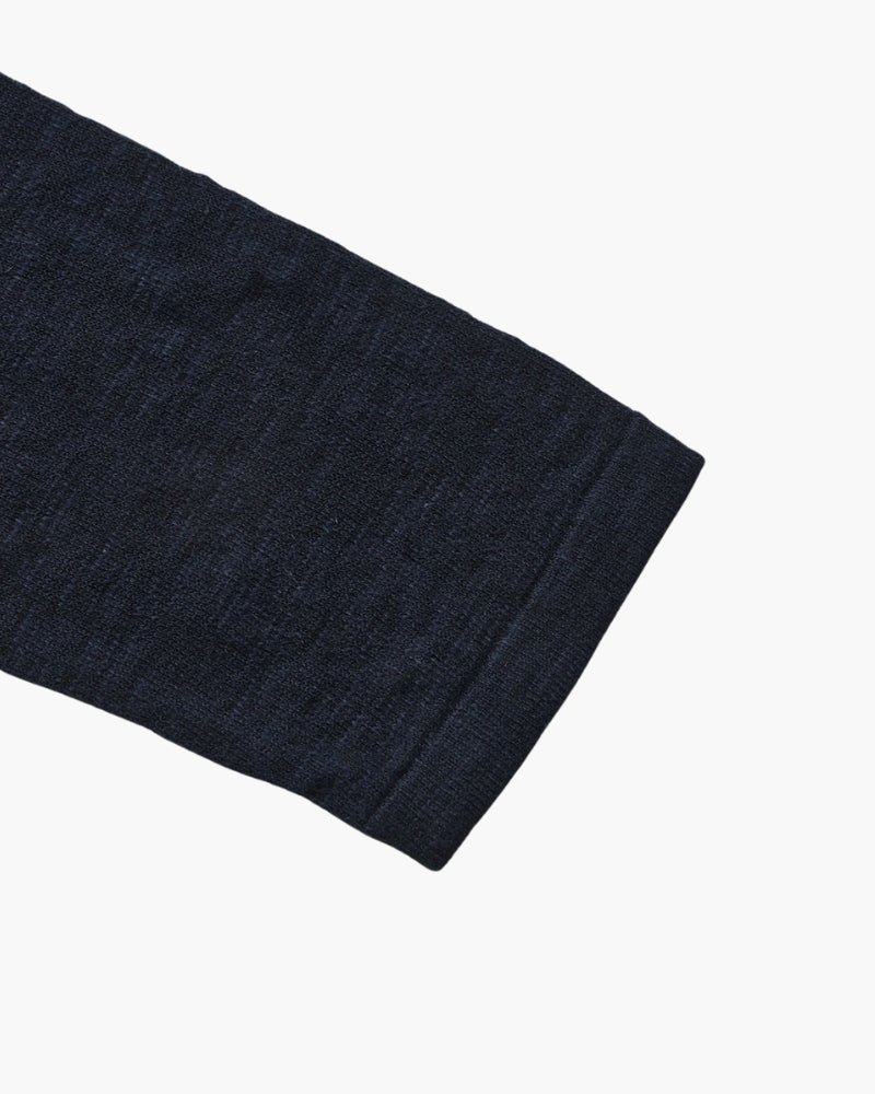 Linen-Cotton Essential Crewneck