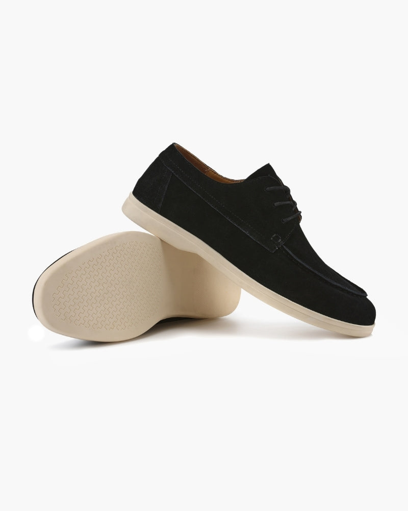 Suede Lace-Up Shoes
