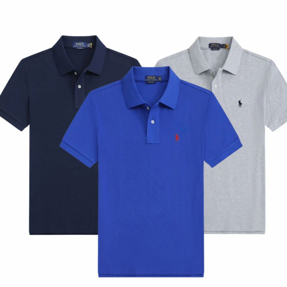 Kaufe 1, erhalte 3 – RL Classic Cotton Polo Shirt