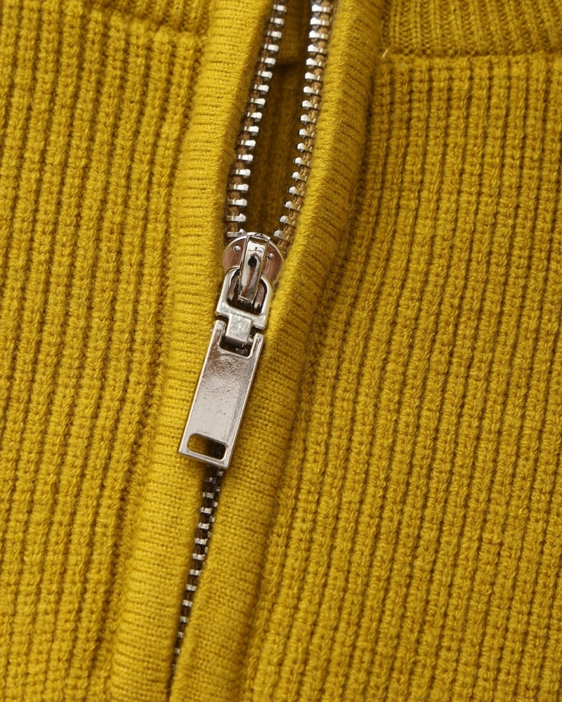 Refined Half-Zip Knit Sweater