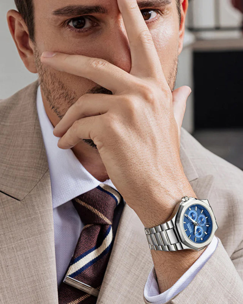 Stainless Steel Timepiece (Water-Resistant)