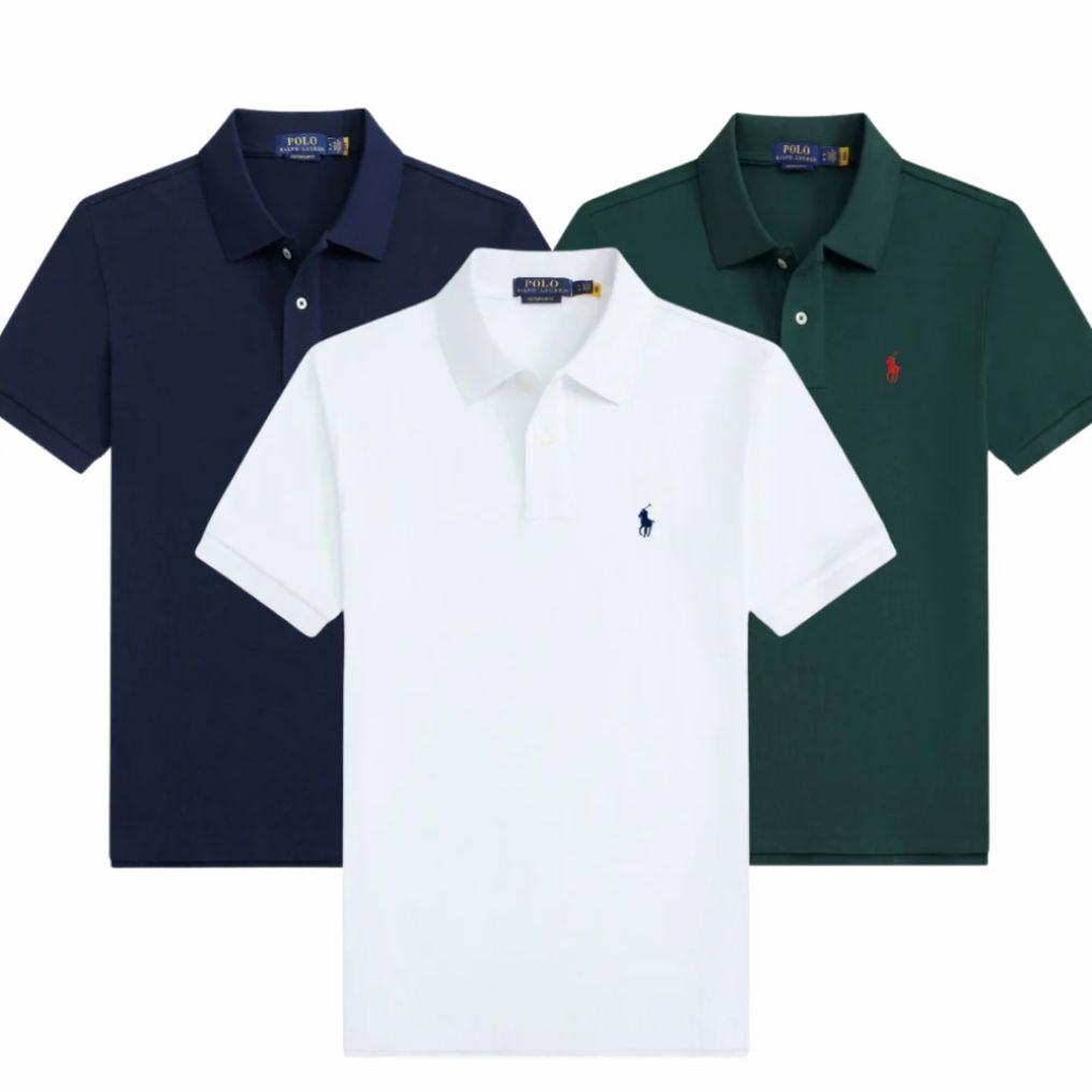 Kaufe 1, erhalte 3 – RL Classic Cotton Polo Shirt