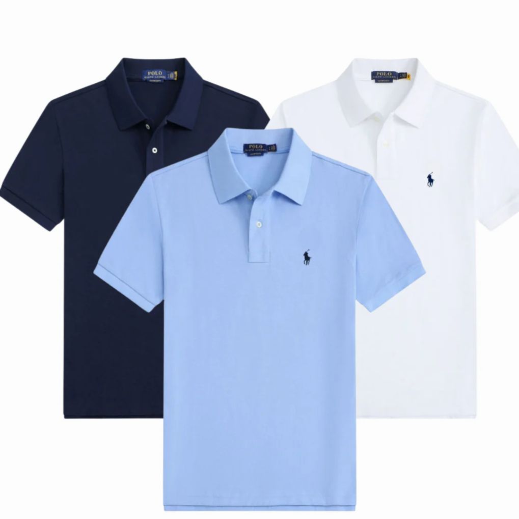 Kaufe 1, erhalte 3 – RL Classic Cotton Polo Shirt