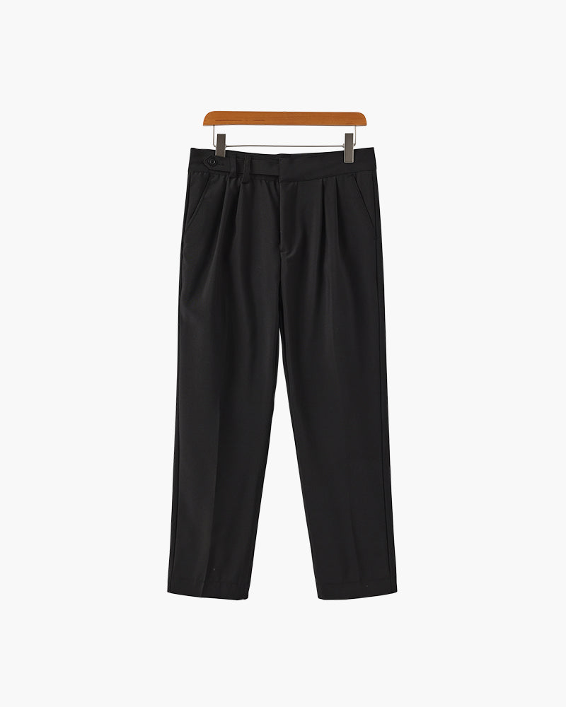 Parisian High-Waisted Trousers