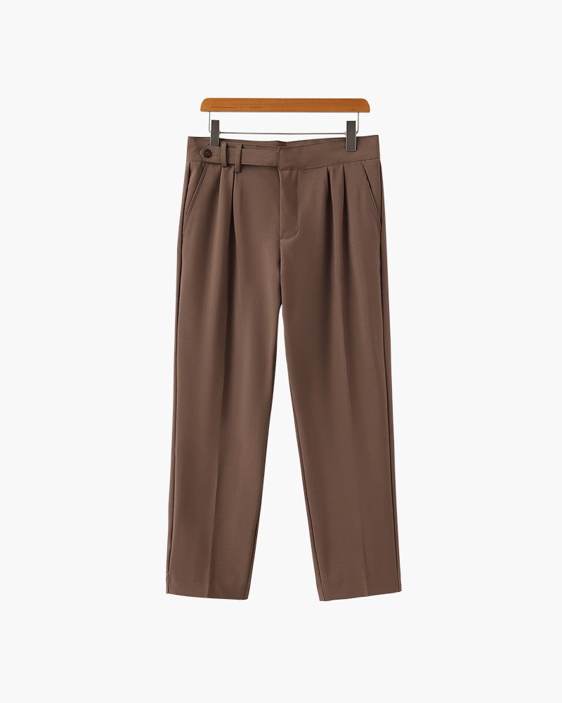 Parisian High-Waisted Trousers