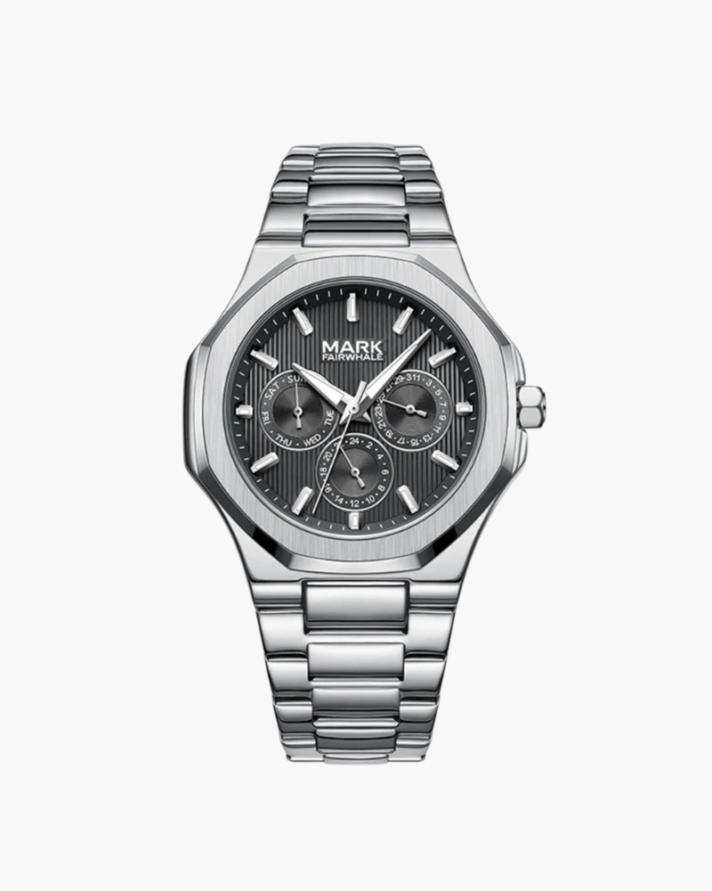 Stainless Steel Timepiece (Water-Resistant)
