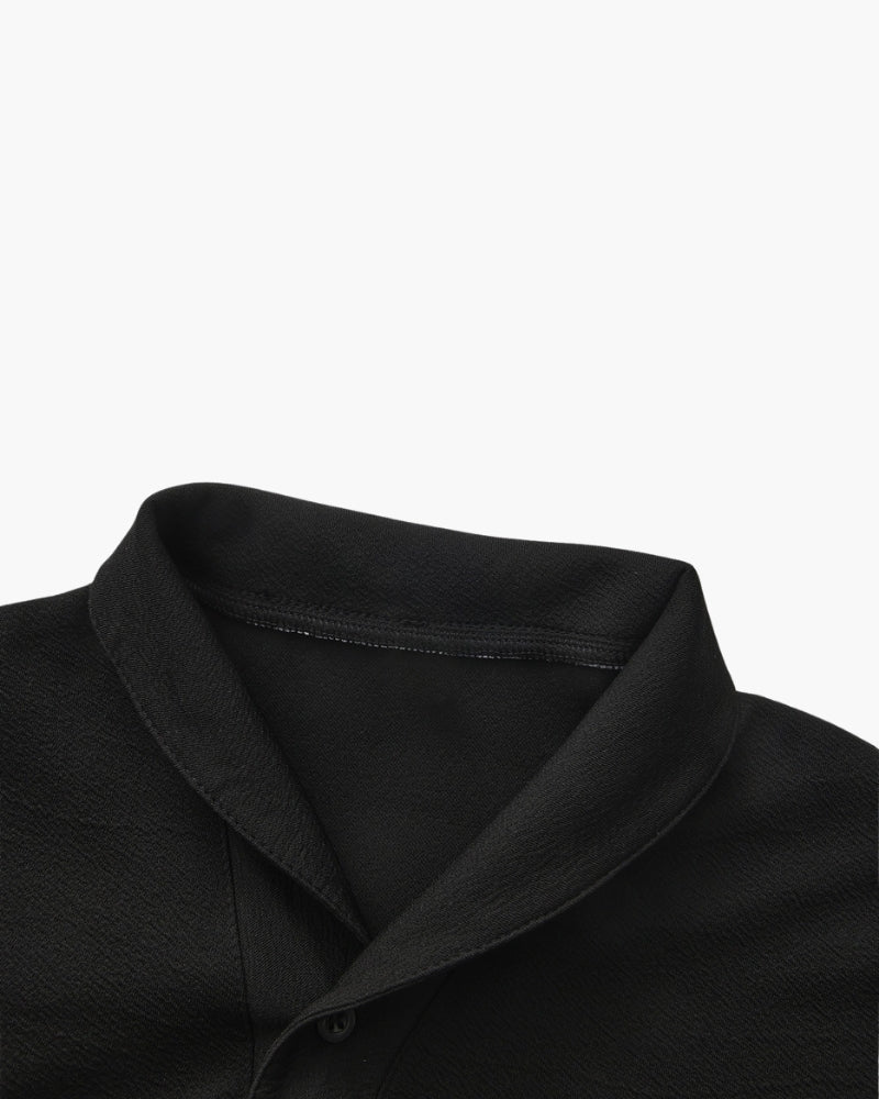 Cotton Polo and Trouser Ensemble