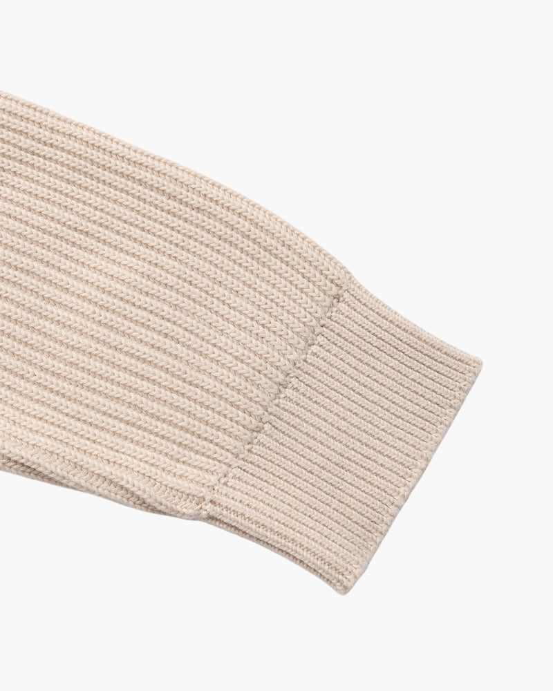 Ribbed Crew Neck Sweater