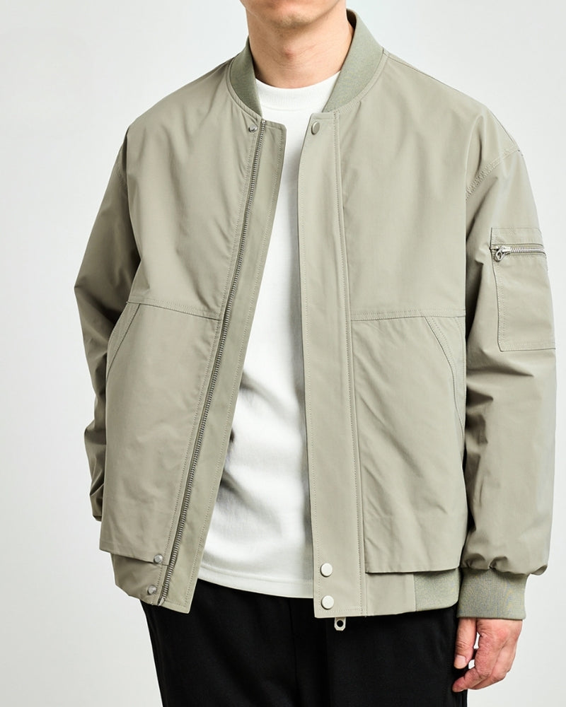 Refined Bomber Jacket