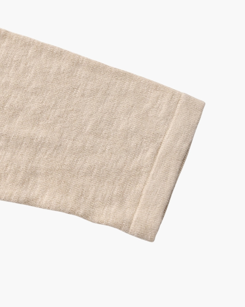 Linen-Cotton Essential Crewneck