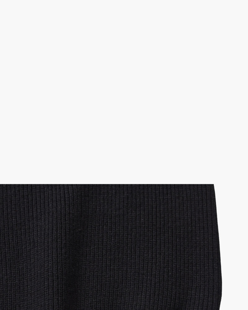 Refined Half-Zip Knit Sweater