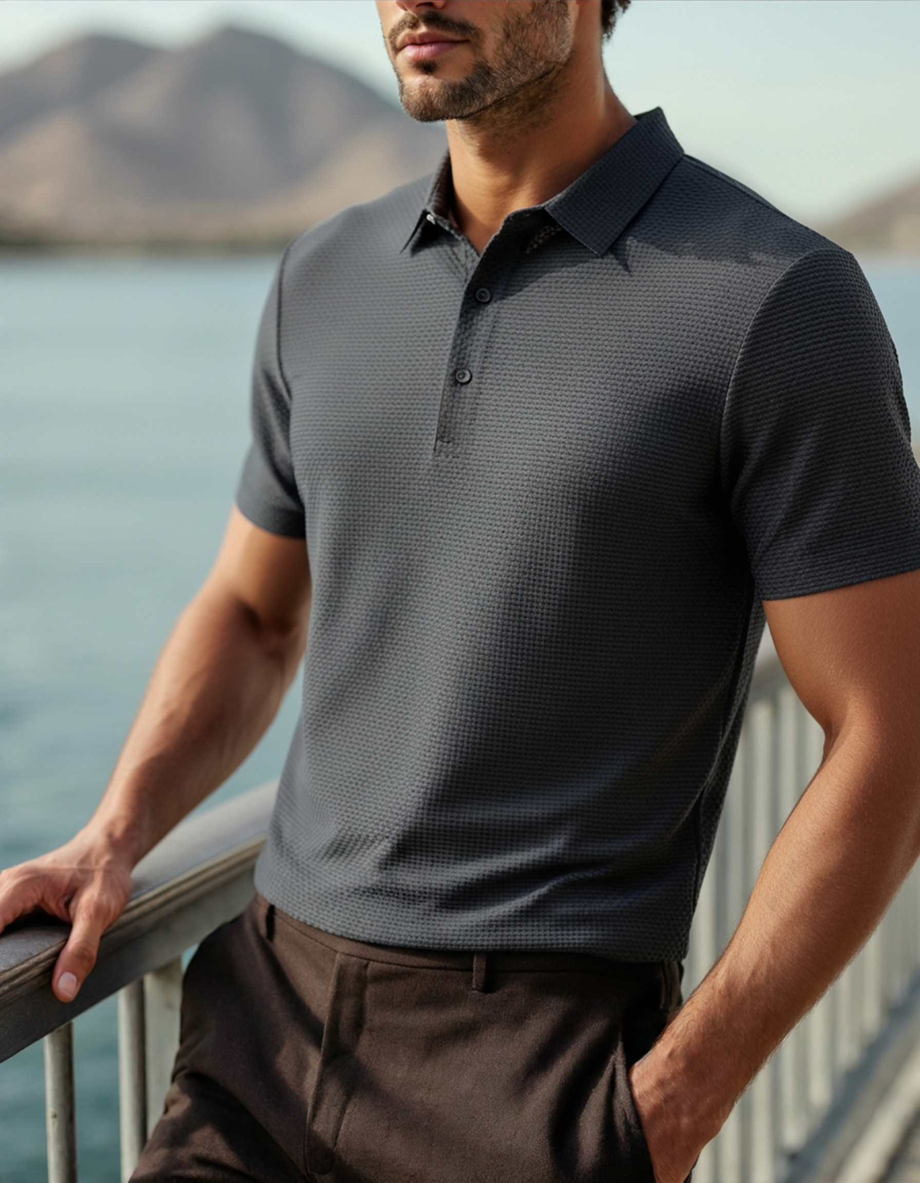 Prestigio Silk Polo (Wrinkle-Free)