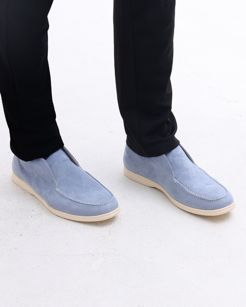 Suede Slippers of Timeless Elegance