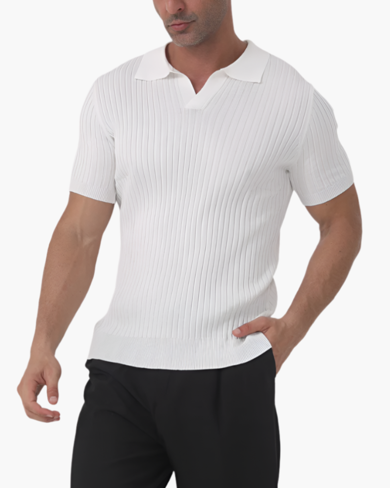 Florenz - Ribbed Cotton Polo