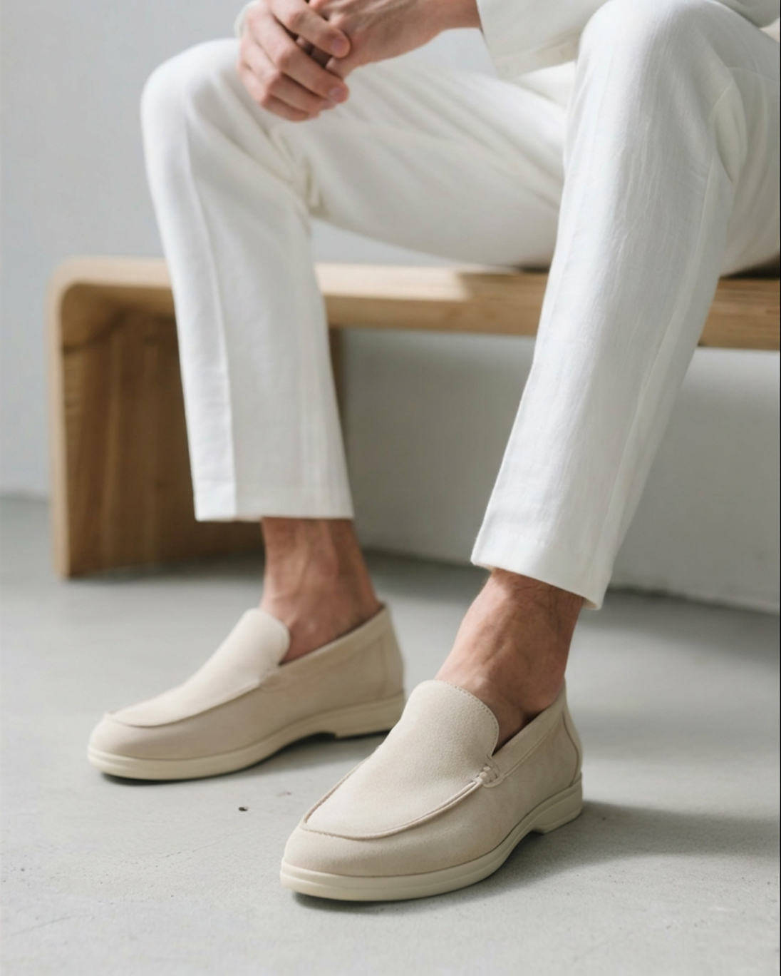 Suede Slippers of Timeless Elegance