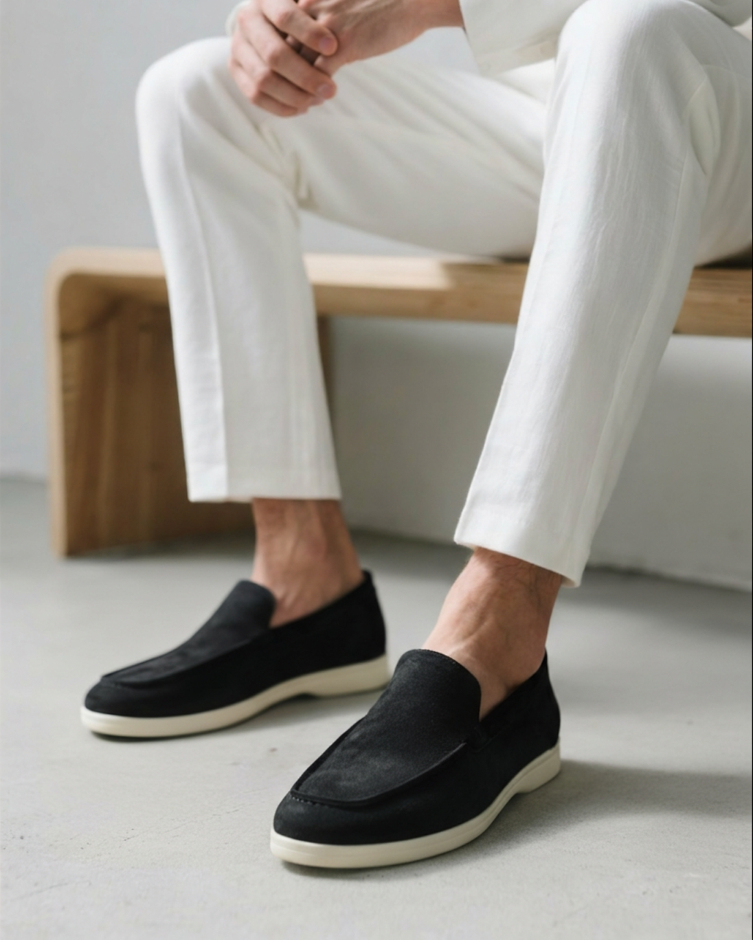 Suede Slippers of Timeless Elegance