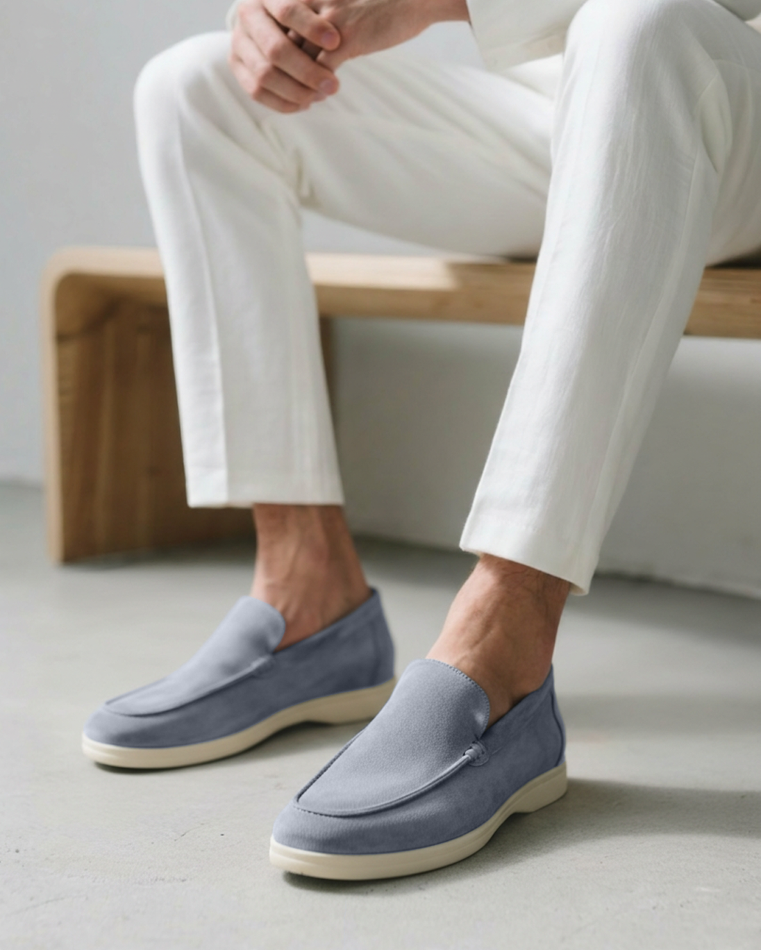 Suede Slippers of Timeless Elegance