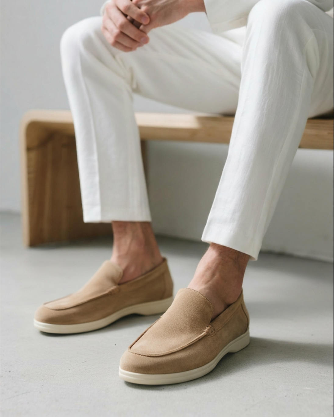 Suede Slippers of Timeless Elegance