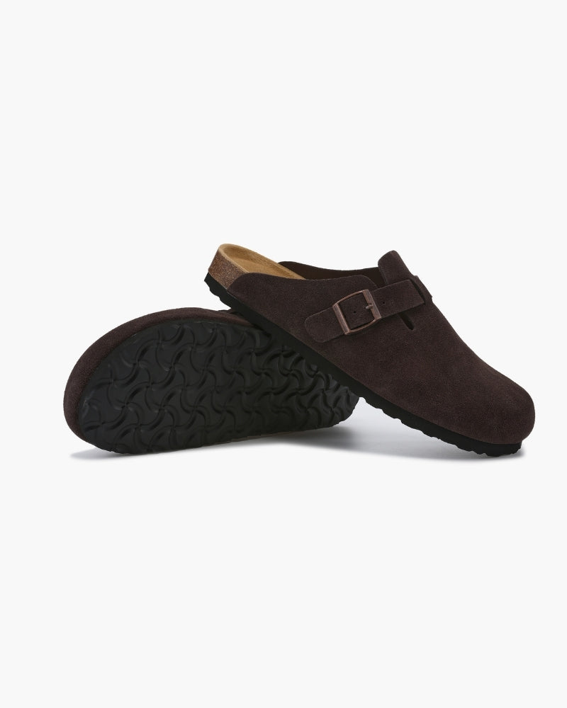 Suede Clogs of Timeless Elegance