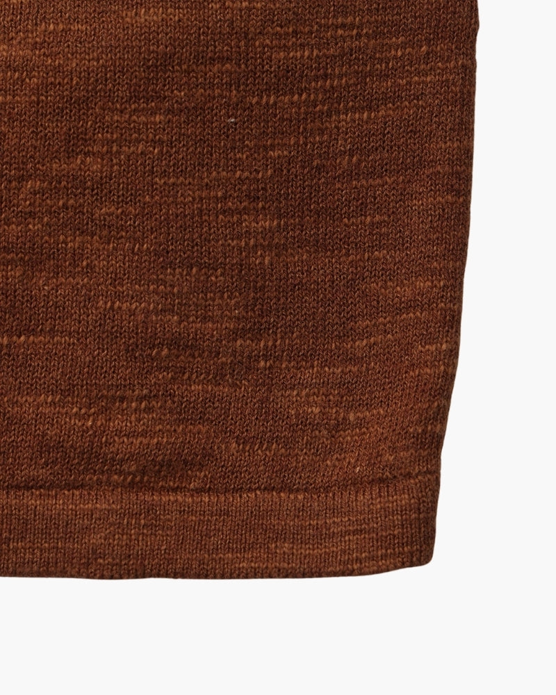 Linen-Cotton Essential Crewneck