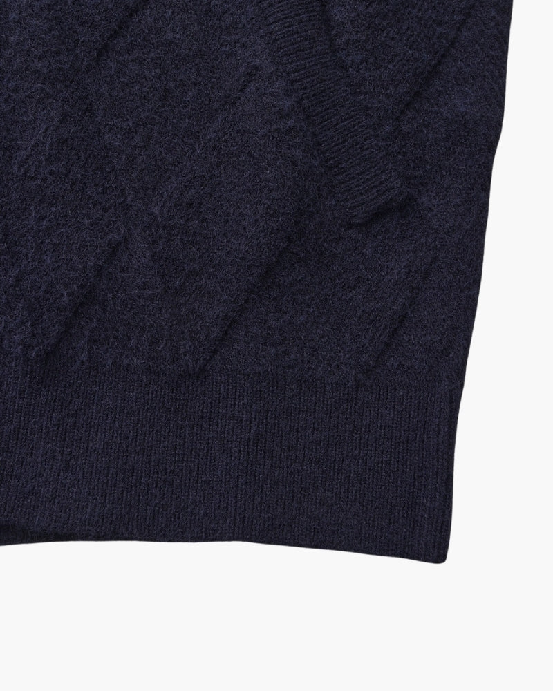 Heritage Diamond Knit Cardigan