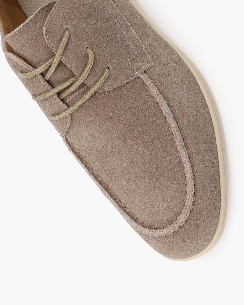 Suede Lace-Up Shoes