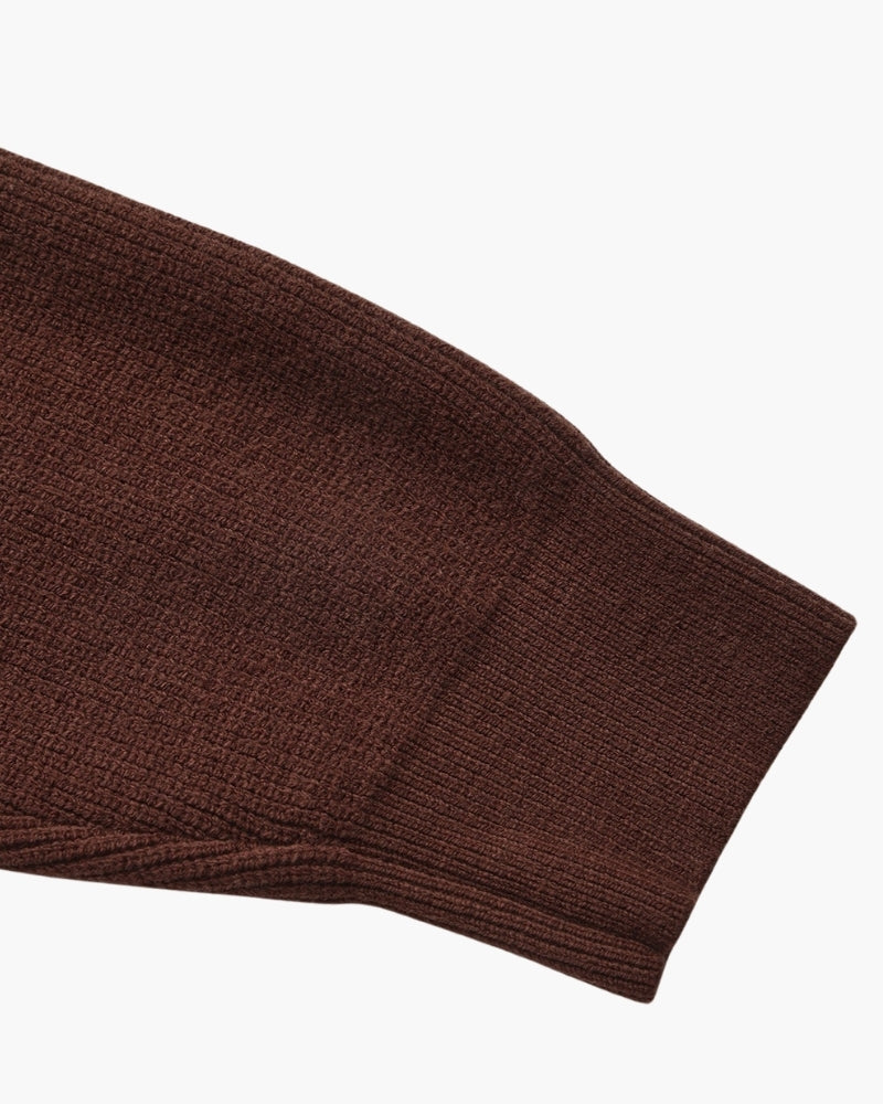 Refined Half-Zip Knit Sweater