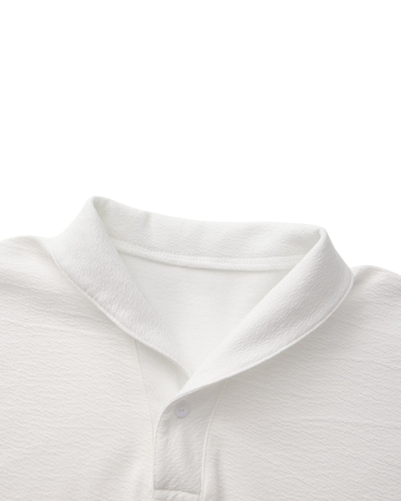 Cotton Polo and Trouser Ensemble