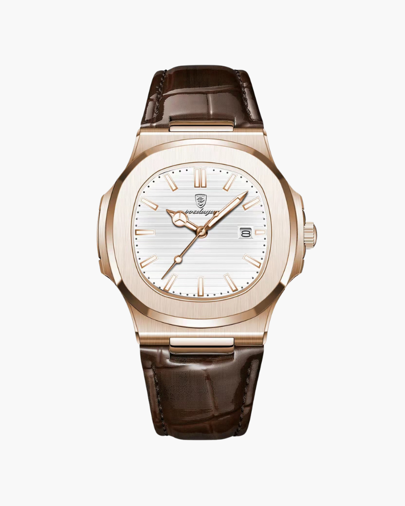 Lisbon Leather Timepiece
