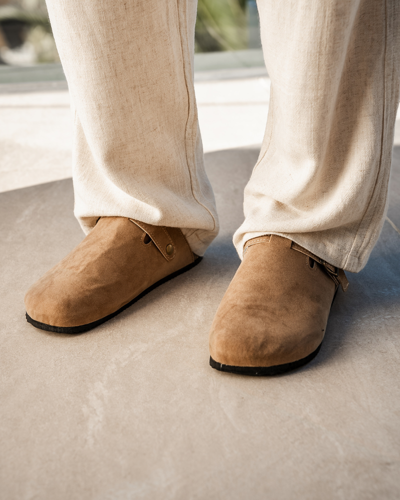 Suede Clogs of Timeless Elegance