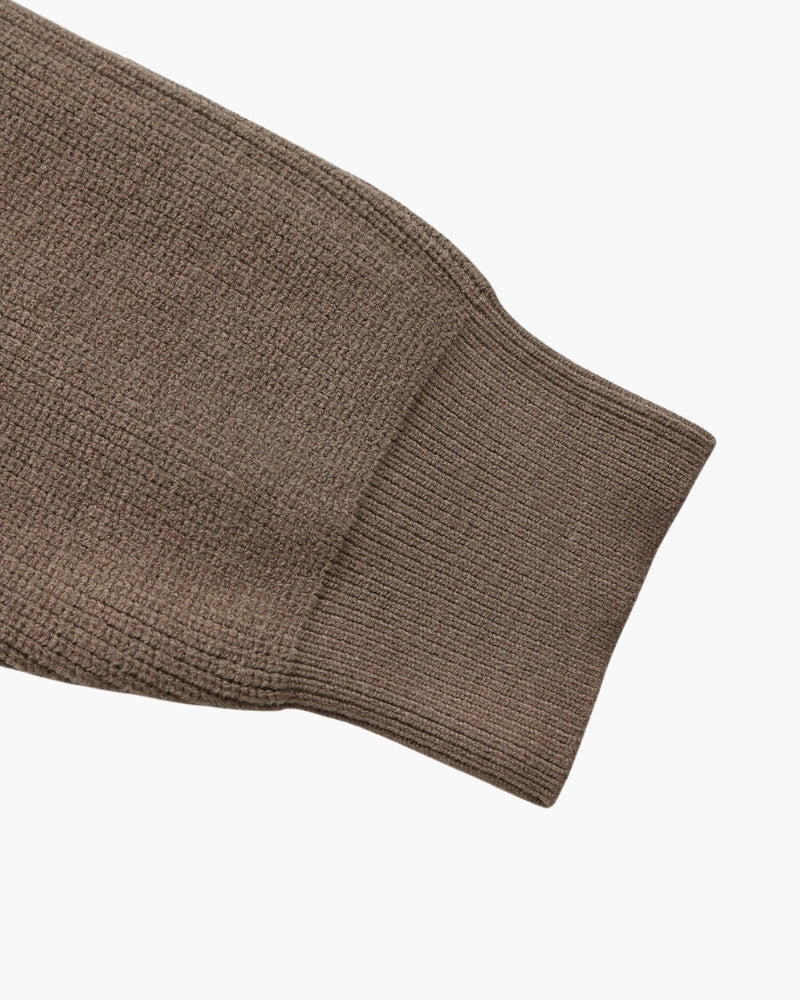 Refined Half-Zip Knit Sweater