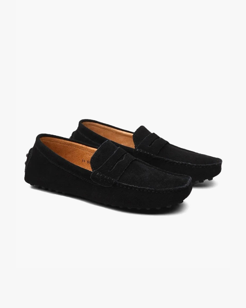 Suede Driver Slippers