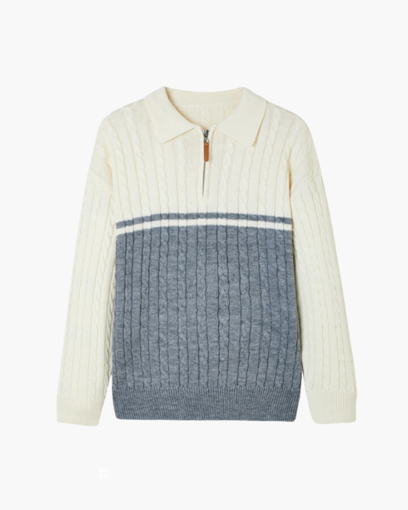 Pure Cashmere Zip-Up