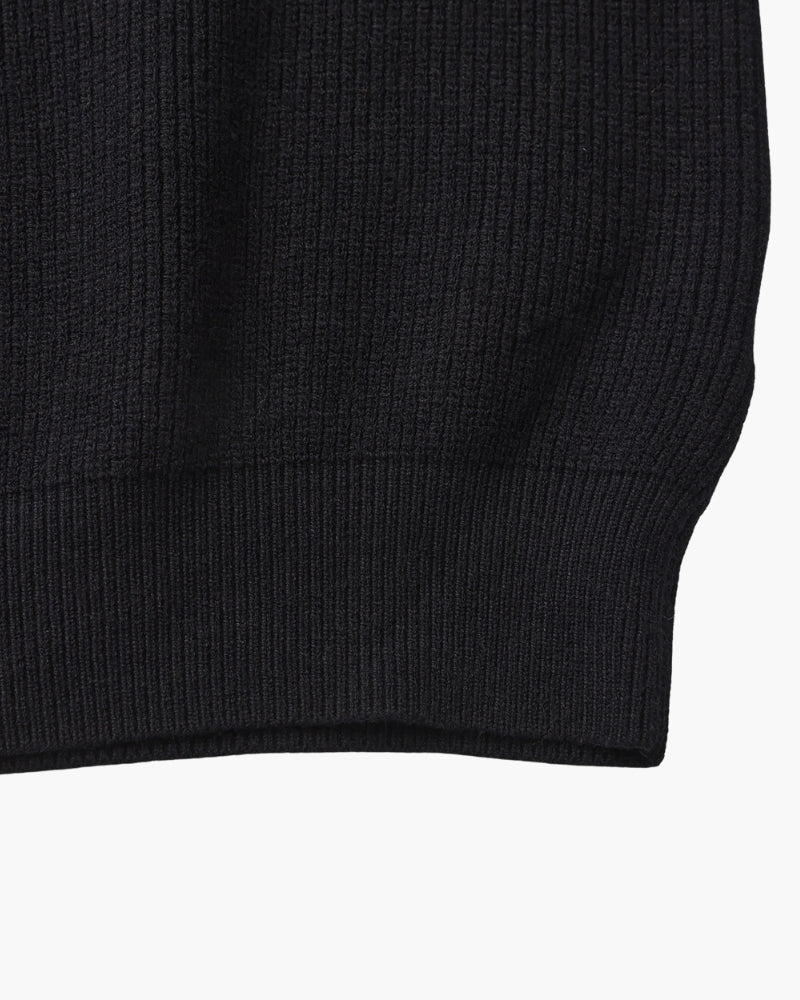 Refined Half-Zip Knit Sweater