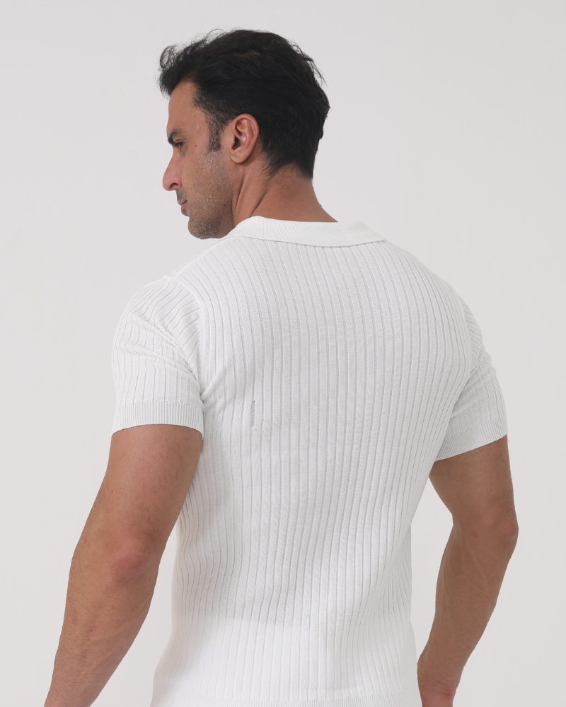 Florenz - Ribbed Cotton Polo