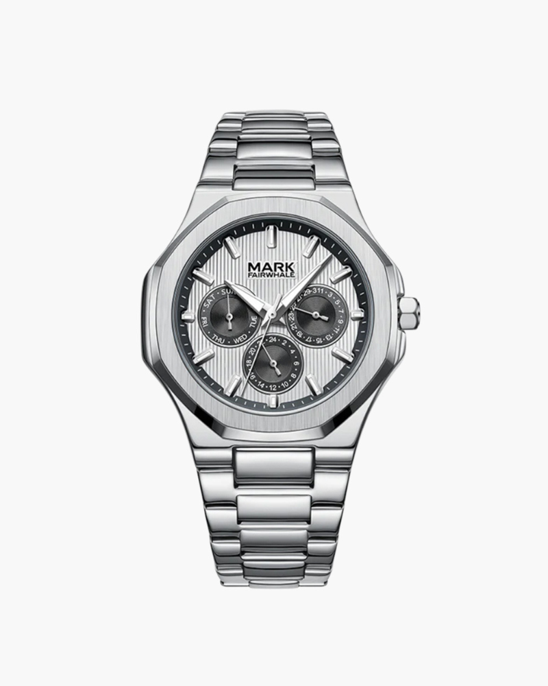 Stainless Steel Timepiece (Water-Resistant)