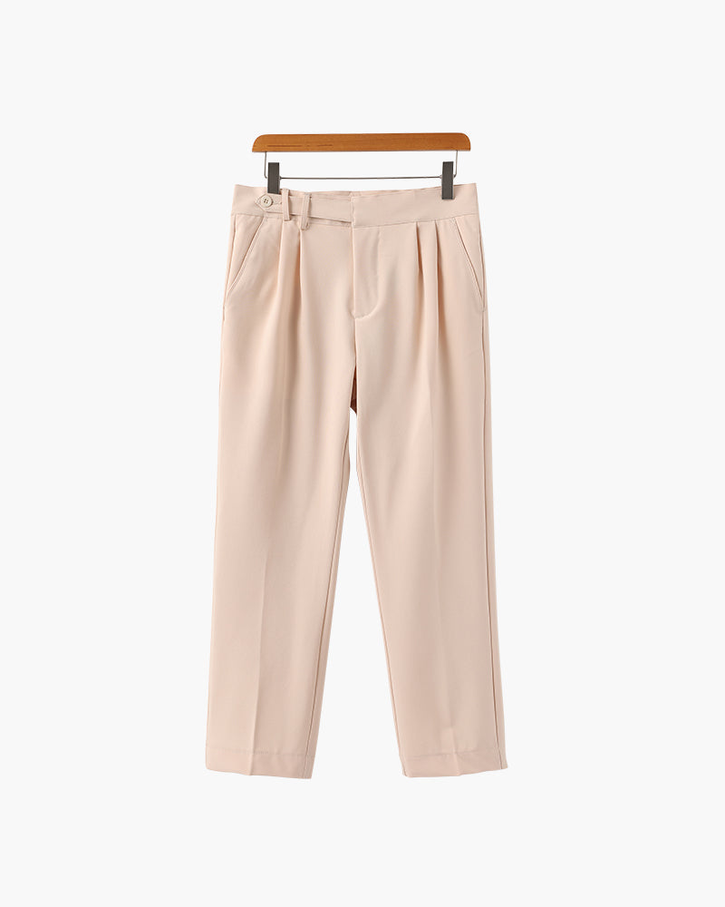 Parisian High-Waisted Trousers