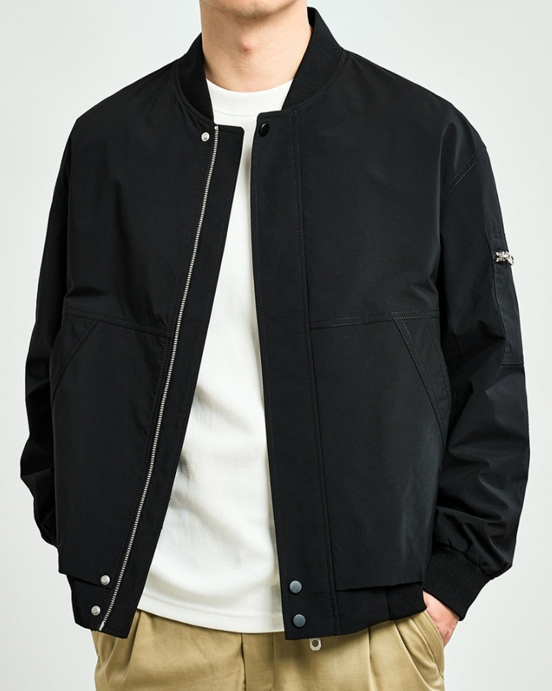 Refined Bomber Jacket