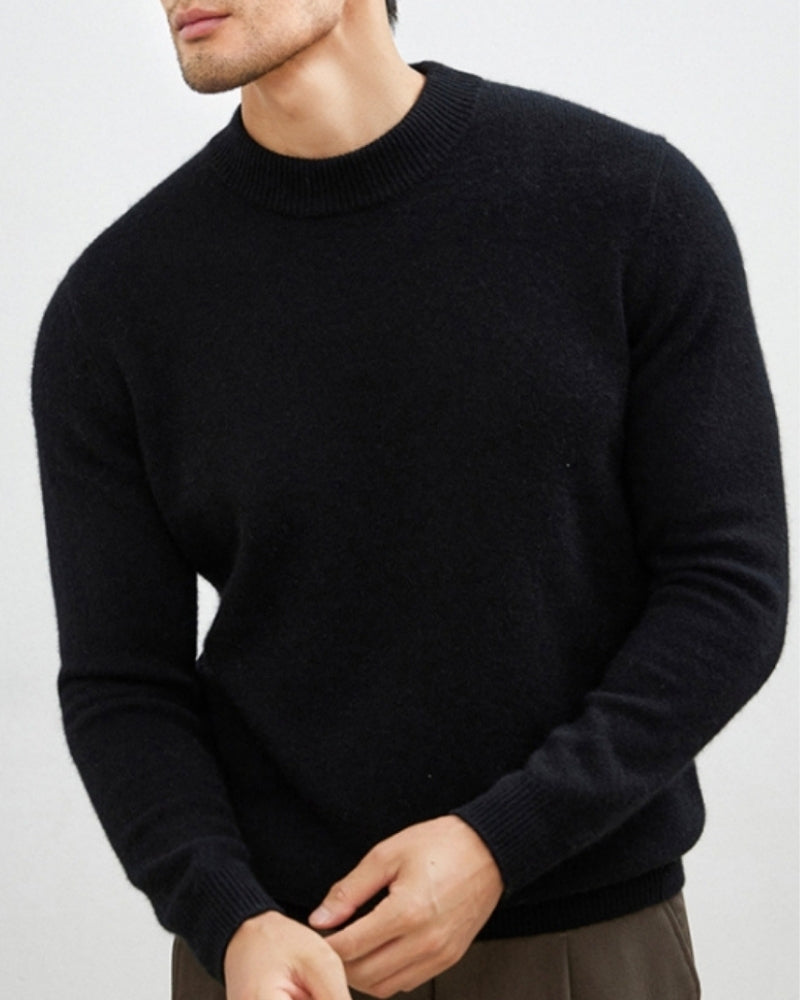 Cashmere Wool Turtleneck Sweater